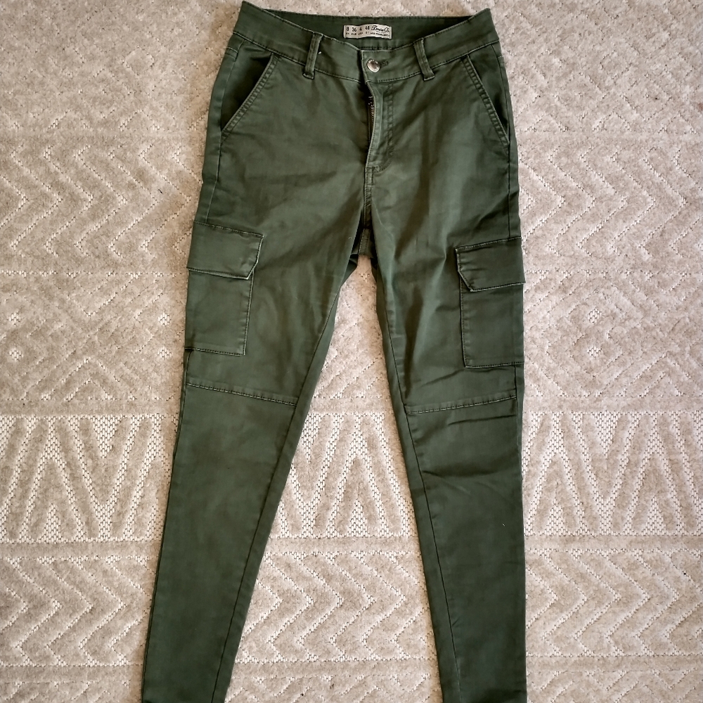 Denim Co army green pants